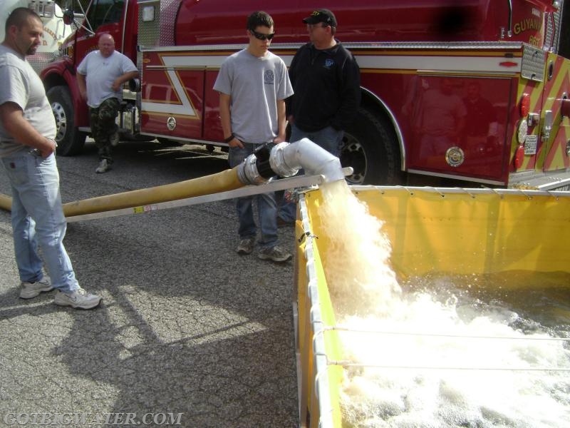 Vacuum Tanker Off-Load Test - 5-inch Hose - 922 gpm! - GotBigWater